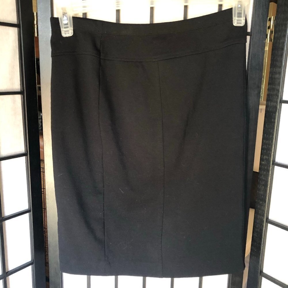 Womens Ellen Tracy Black Skirt Size Small